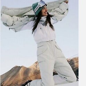 Free People White Jumpsuit